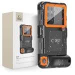Tech-Protect Ipx8 Universal Diving Waterproof Black/Orange