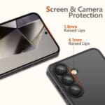 Tech-Protect Magflex MagSafe Shiny Black Samsung Galaxy A36 5G Tok