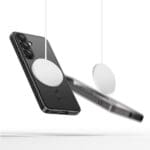 Tech-Protect Magflex MagSafe Shiny Black Samsung Galaxy A56 5G Tok
