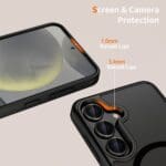 Tech-Protect Magmat MagSafe Matte Black Samsung Galaxy A26 5G Tok