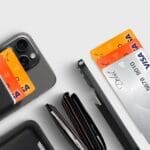 Tech-Protect Magwallet MagSafe Universal Magnetic Card Holder Carbon