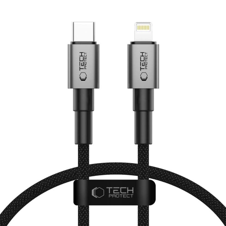 Tech-Protect Ultraboost Dna Lightning Cable Pd27W/3A 25Cm Iron Grey