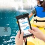 Tech-Protect Uwc9 Universal Waterproof 8.9 Inch Black/Orange