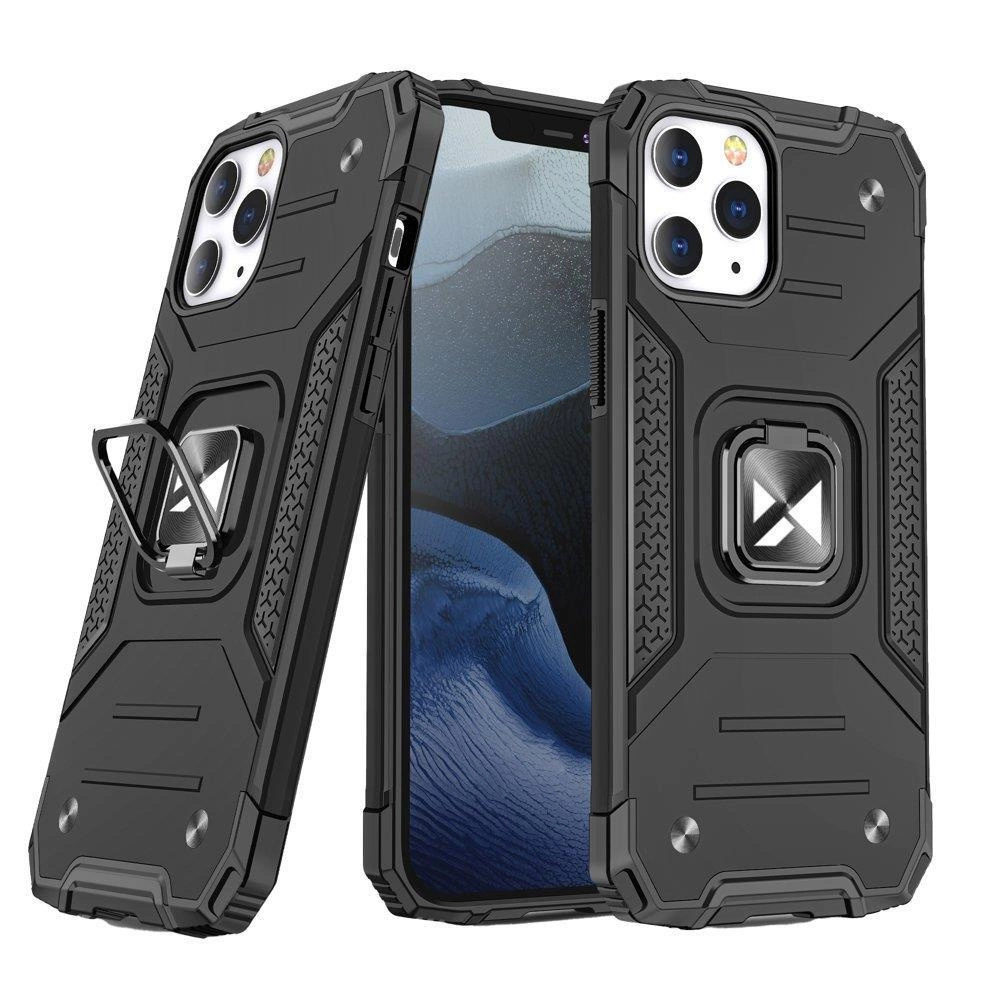 Wozinsky Ring Armor Black iPhone 14 Pro Tok