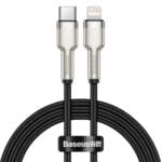 Baseus Cafule Metal Series Data Cable USB-C Lighting 20W 1m Black