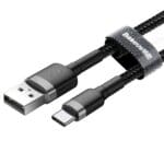 Baseus Cafule Series Data Cable USB-A USB-C 2A 2m Gray/Black