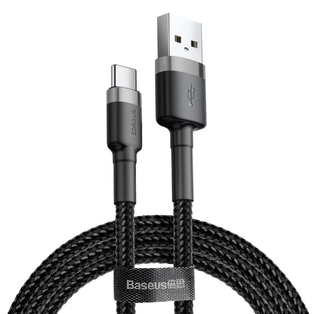 Baseus Cafule Series Data Cable USB-A USB-C 2A 2m Gray/Black