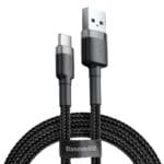 Baseus Cafule Series Data Cable USB-A USB-C 2A 3m Gray/Black