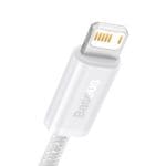 Baseus Dynamic Series Fast Charging Data Cable USB-A Lighting 2.4A 1m White