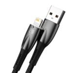 Baseus Glimmer Series Fast Charging Data Cable USB-A Lighting 2.4A 1m Black