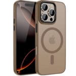 Frosted Magsafe BHcase Brown iPhone 16 Pro Max Tok