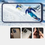 Clear 3In1 Frame Gel Cover Blue Samsung Galaxy A32 5G Tok