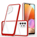 Clear 3In1 Frame Gel Cover Red Samsung Galaxy A32 5G Tok