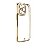 Fashion Gold Frame Gel Cover White Samsung Galaxy A13 5G Tok