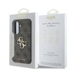 Guess PU 4G Metal Logo Brown Samsung Galaxy A56 5G Tok
