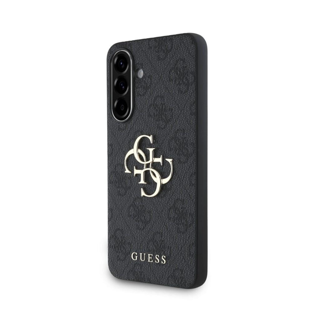 Guess PU 4G Metal Logo Grey Samsung Galaxy A36 5G Tok
