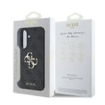 Guess PU 4G Metal Logo Grey Samsung Galaxy A36 5G Tok