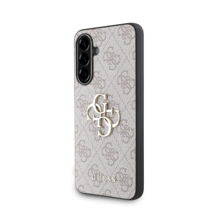 Guess PU 4G Metal Logo Pink Samsung Galaxy A36 5G Tok