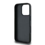 Guess PU Grained Roses 4G Metal Logo Black iPhone 16 Pro Tok