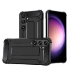 Hybrid Armor Armored Hybrid Black Samsung Galaxy S24 Fe Tok