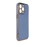 Lighting Color 5G Gold Frame Gel Cover Blue Samsung Galaxy A73 Tok