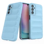 Magic Shield Flexible Armored Cover Light Blue Samsung Galaxy A24 Tok