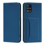 Magnet Card Pouch Wallet Card Holder Blue Samsung Galaxy A13 5G Tok