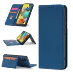 Magnet Card Pouch Wallet Card Holder Blue Samsung Galaxy A13 5G Tok