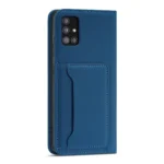 Magnet Card Pouch Wallet Card Holder Blue Samsung Galaxy A13 5G Tok