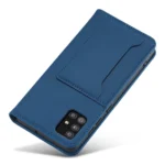 Magnet Card Pouch Wallet Card Holder Blue Samsung Galaxy A13 5G Tok