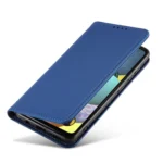 Magnet Card Pouch Wallet Card Holder Blue Samsung Galaxy A13 5G Tok