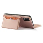 Magnet Card Pouch Wallet Card Holder Pink Samsung Galaxy A12 Tok
