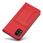 Magnet Card Pouch Wallet Card Holder Red Samsung Galaxy A13 5G Tok