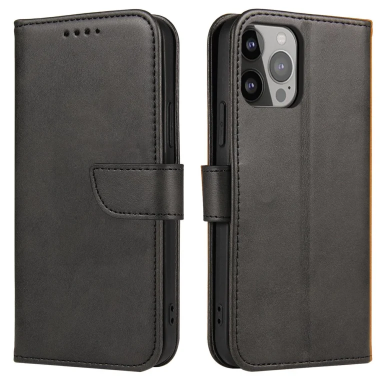 Magnet Cover With Flip Wallet Stand Black Samsung Galaxy A14 5G Tok