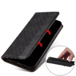 Magnet Strap Pouch Wallet + Mini Lanyard Pendant Black Samsung Galaxy A12 Tok