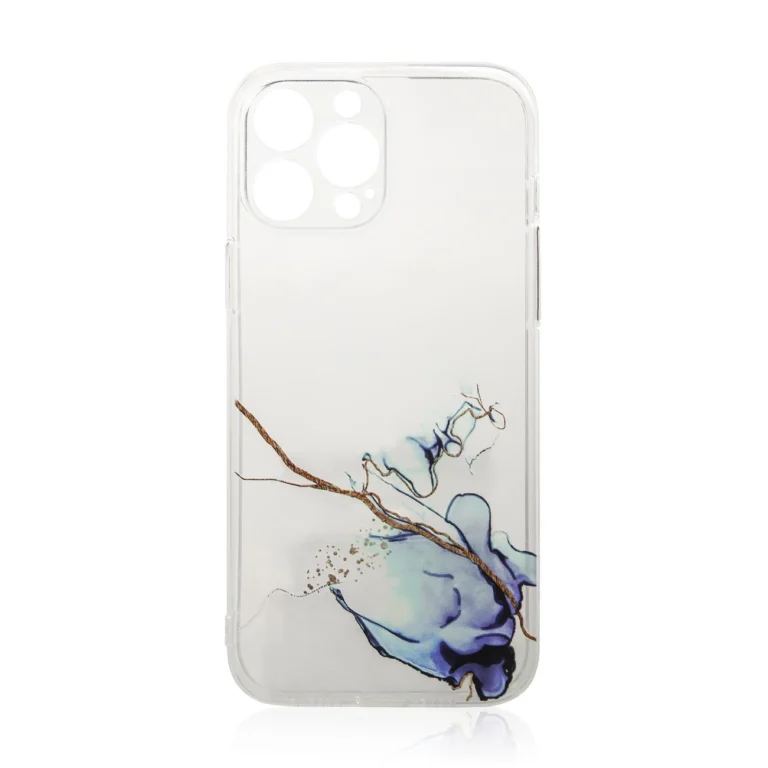 Marble Cover Gel Cover Marble Blue Samsung Galaxy A12 Tok