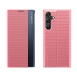 New Sleep Cover With Flip And Stand Pink Samsung Galaxy S25 Plus Tok