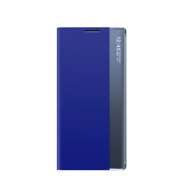 New Sleep Flip Cover With Stand Function Blue Samsung Galaxy A26 5G Tok