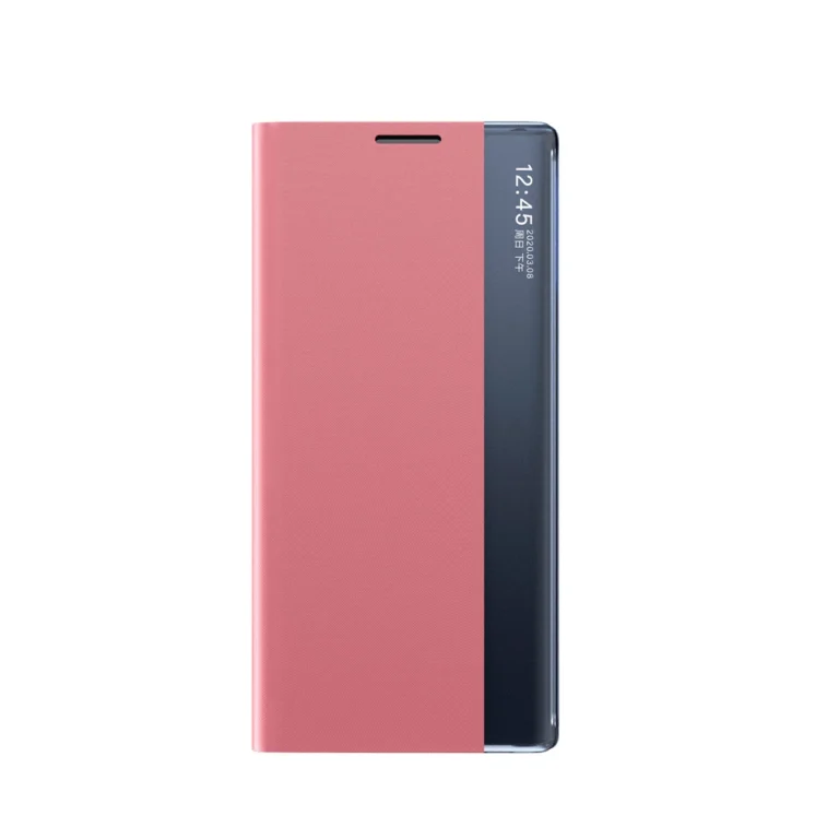 New Sleep Flip Cover With Stand Function Pink Samsung Galaxy A26 5G Tok