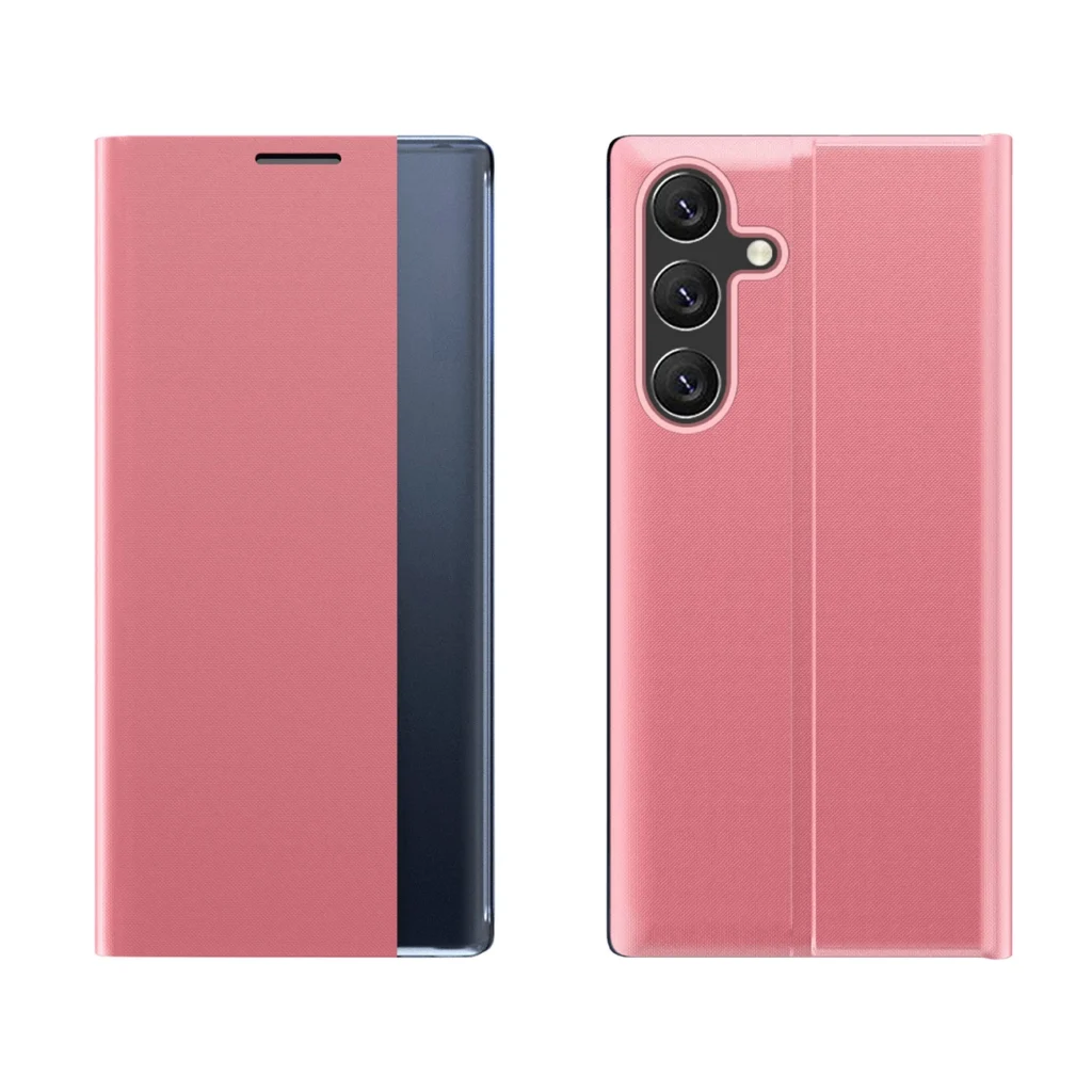 New Sleep Flip Cover With Stand Function Pink Samsung Galaxy A36 5G Tok
