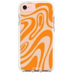 Orange Waves iPhone 8/7/SE 2020/SE 2022 Tok - Image 2