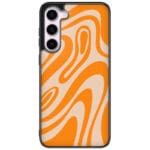 Orange Waves Samsung Galaxy S23 Tok