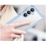 Outer Space Cover With Flexible Frame Blue Samsung Galaxy A36 5G Tok