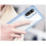 Outer Space Cover With Flexible Frame Blue Samsung Galaxy A56 5G Tok