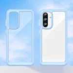 Outer Space Cover With Flexible Frame Blue Samsung Galaxy A56 5G Tok