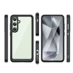 Outer Space With Gel Frame Black Samsung Galaxy S24 Fe Tok