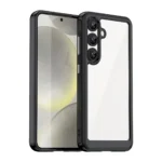 Outer Space With Gel Frame Black Samsung Galaxy S25 Tok