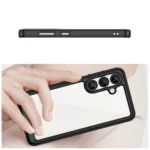 Outer Space With Gel Frame Black Samsung Galaxy S25 Tok