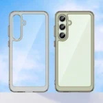 Outer Space With Gel Frame Clear Black Samsung Galaxy S24 Fe Tok