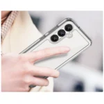 Outer Space With Gel Frame Clear Black Samsung Galaxy S25 Tok